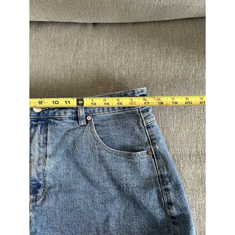Revolve Abrad Denim Shorts 12 Blue Hi Rise 90’s
 Festival Y2K - Picture 11 of 13